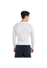 Under Armour - Longsleeve treningowy męski UNDER ARMOUR UA HG ARMOUR COMP LS. Kolor: biały. Materiał: tkanina, materiał. Długość rękawa: długi rękaw #6