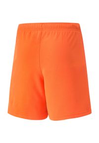 Spodenki dla dzieci Puma teamRISE Short Jr. Kolor: czarny, pomarańczowy, wielokolorowy