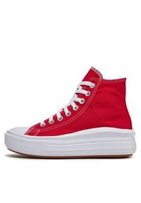 Converse Trampki Chuck Taylor All Star Move A09073C Czerwony. Kolor: czerwony. Materiał: materiał