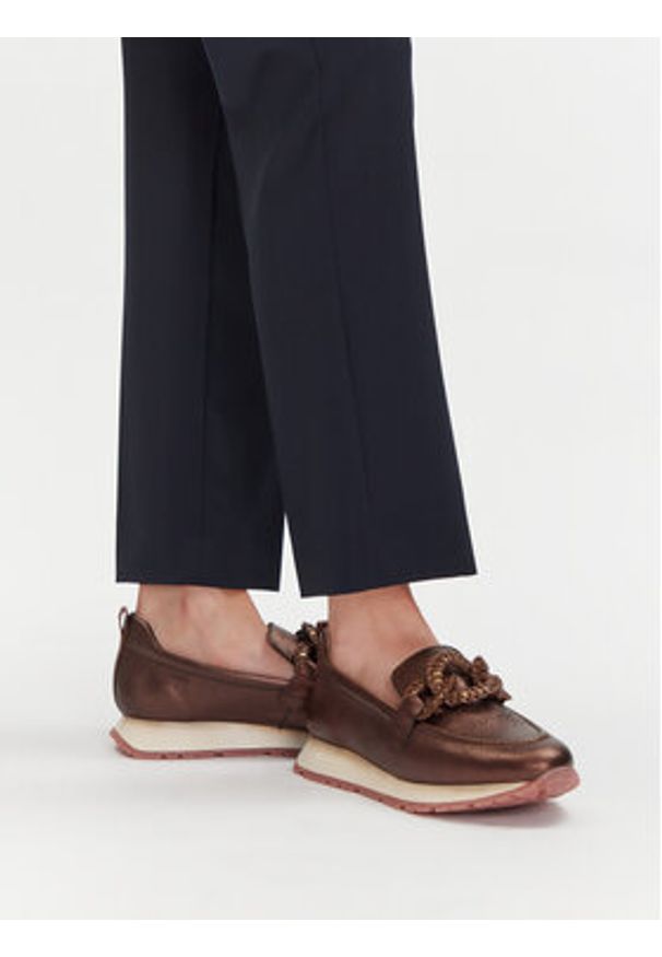 Hispanitas Półbuty HI254238 Brązowy. Kolor: brązowy. Materiał: skóra