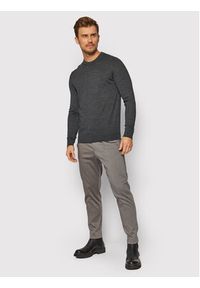 Selected Homme Sweter Town 16079772 Szary Regular Fit. Kolor: szary. Materiał: syntetyk #4