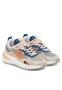 Pepe Jeans Sneakersy Winslow Serie PLS600013 Brązowy. Kolor: brązowy. Materiał: zamsz, skóra #4