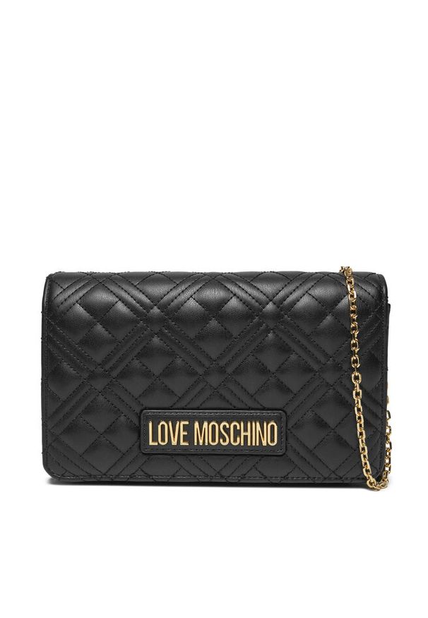 Love Moschino - Torebka LOVE MOSCHINO. Kolor: czarny