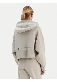 Adidas by Stella McCartney - adidas by Stella McCartney Bluza JX6781 Szary Loose Fit. Kolor: szary. Materiał: bawełna #5