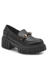 DeeZee Loafersy INGE WS5785-19 Czarny. Kolor: czarny. Materiał: skóra #7