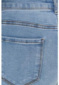 Morgan jeansy damskie medium waist. Kolor: niebieski #2