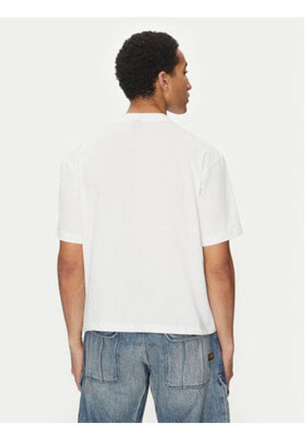 G-Star RAW - G-Star Raw T-Shirt Center D24780-C336 Biały Regular Fit. Kolor: biały. Materiał: bawełna