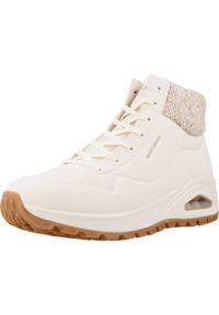 skechers - Skechers Model Uno Rugged Kolor Biały. Wysokość cholewki: za kostkę. Kolor: beżowy. Materiał: syntetyk, materiał. Szerokość cholewki: normalna. Model: Skechers Sport. Sport: turystyka piesza