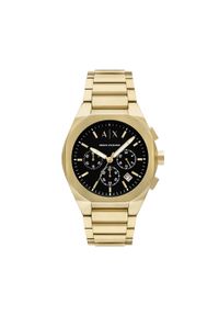 Armani Exchange Zegarek Rafael AX4180 Złoty. Kolor: złoty