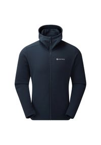 Polar z kapturem Montane Protium XT. Typ kołnierza: kaptur. Kolor: niebieski. Materiał: polar. Sezon: zima. Sport: narciarstwo