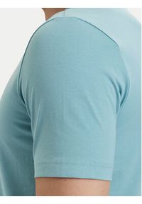 BOSS T-Shirt Tee 50506373 Turkusowy Regular Fit. Kolor: turkusowy. Materiał: bawełna #3