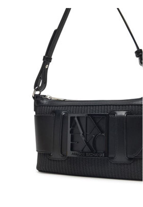Armani Exchange Torebka XW000921 AF13673 UC001 Czarny. Kolor: czarny. Materiał: skórzane