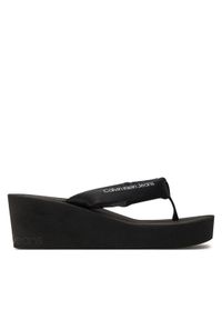 Calvin Klein Jeans Japonki Beach Wedge Sandal Padded Ny YW0YW01397 Czarny. Kolor: czarny #1
