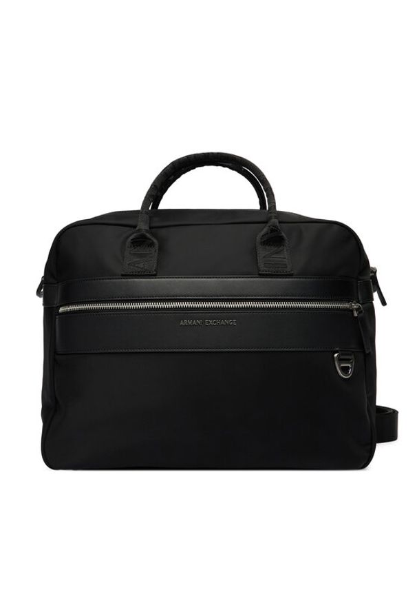 Armani Exchange Torba na laptopa XM002536 AF22538 MC105 Czarny. Kolor: czarny. Materiał: materiał