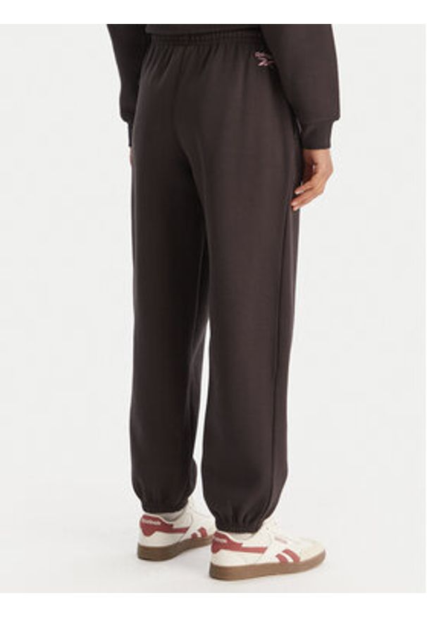 Reebok Spodnie dresowe Marvs RK25165CCW Czarny Regular Fit. Kolor: czarny. Materiał: syntetyk