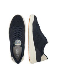 Rieker Sneakersy U1104-14 Granatowy. Kolor: niebieski. Materiał: materiał #4