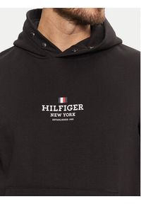 TOMMY HILFIGER - Tommy Hilfiger Bluza MW0MW39050 Czarny Regular Fit. Kolor: czarny. Materiał: syntetyk, bawełna #2