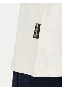 Napapijri T-Shirt S-Vignoni Back SS NP0A4ILXN1A1 Biały Regular Fit. Kolor: biały. Materiał: bawełna #3