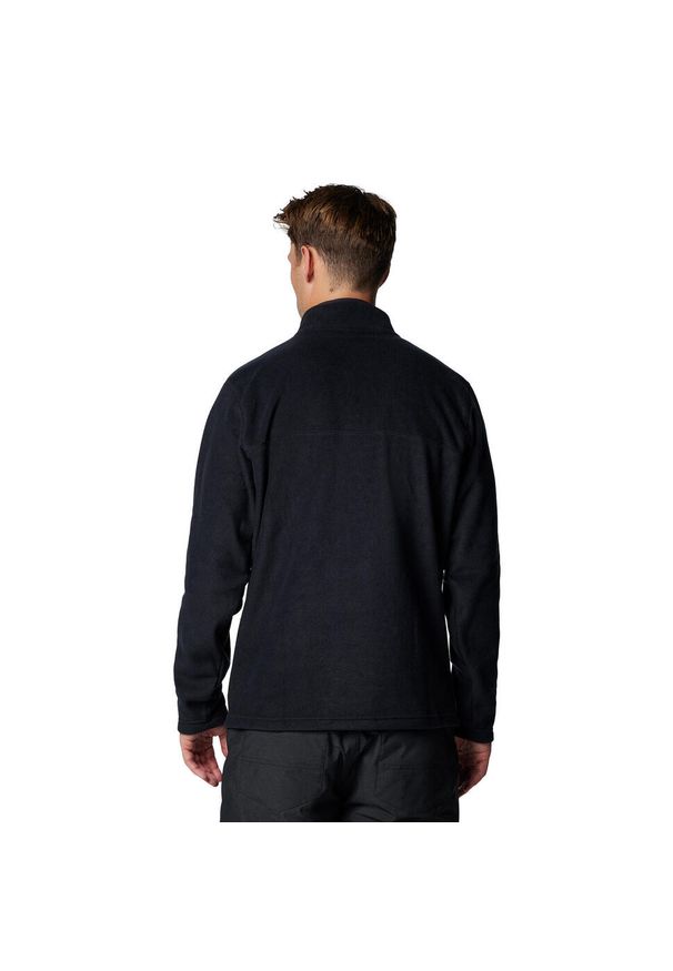 columbia - Bluza polarowa męska Columbia Steens Mountain Half Snap II. Kolor: czarny. Materiał: polar. Sport: turystyka piesza