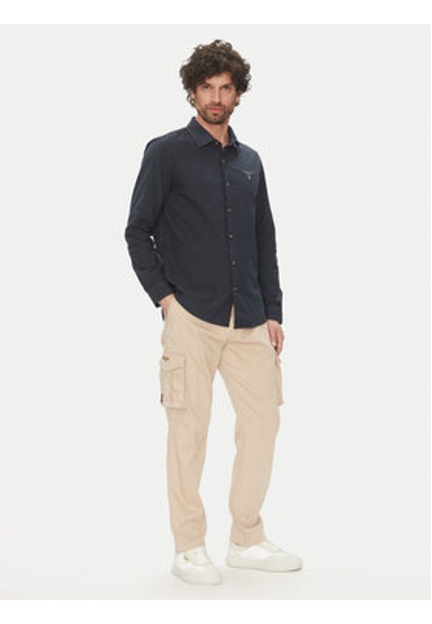 Aeronautica Militare Spodnie materiałowe 251PA1658CT3511 Beżowy Regular Fit. Kolor: beżowy. Materiał: bawełna