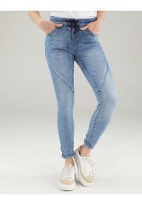 Unisono - JEANSY Z PRZESZYCIAMI 191-3088L JEAN. Materiał: jeans #1