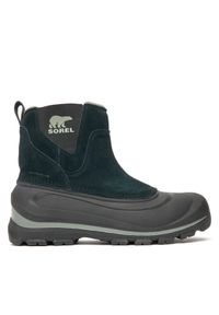 sorel - Sorel Śniegowce Buxton Pull On Wp 24 2084911010 Czarny. Kolor: czarny. Materiał: zamsz, skóra