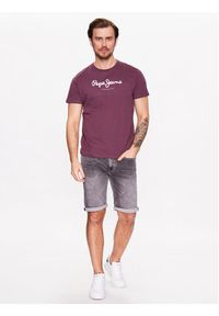 Pepe Jeans Szorty jeansowe Jack Short PM801022UG0 Szary Regular Fit. Kolor: szary. Materiał: bawełna #2