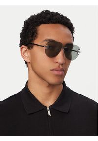 OFF-WHITE - Off-White Okulary przeciwsłoneczne OERI14L Szary. Kolor: szary #3