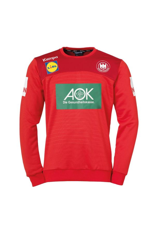 KEMPA - Bluza dziecięca Kempa Emotion 2.0. Kolor: czerwony. Sport: fitness, piłka ręczna