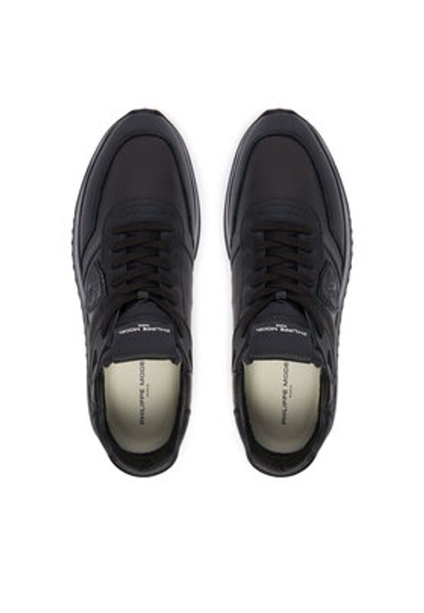 Philippe Model Sneakersy A011995 TYLU WX14 Czarny. Kolor: czarny. Materiał: skóra