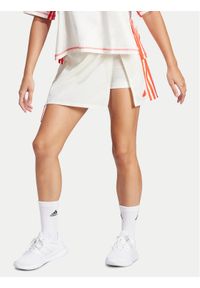 Adidas - adidas Spódnica mini Dance All-Gender IS0878 Biały Loose Fit. Kolor: biały. Materiał: syntetyk