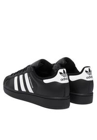 Adidas - adidas Sneakersy Superstar II JI0079 Czarny. Kolor: czarny. Materiał: skóra. Model: Adidas Superstar #3