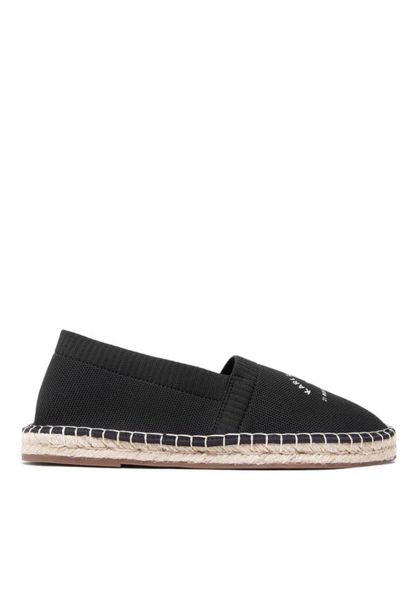 Karl Lagerfeld - KARL LAGERFELD Espadryle KL70108 Czarny. Kolor: czarny. Materiał: materiał