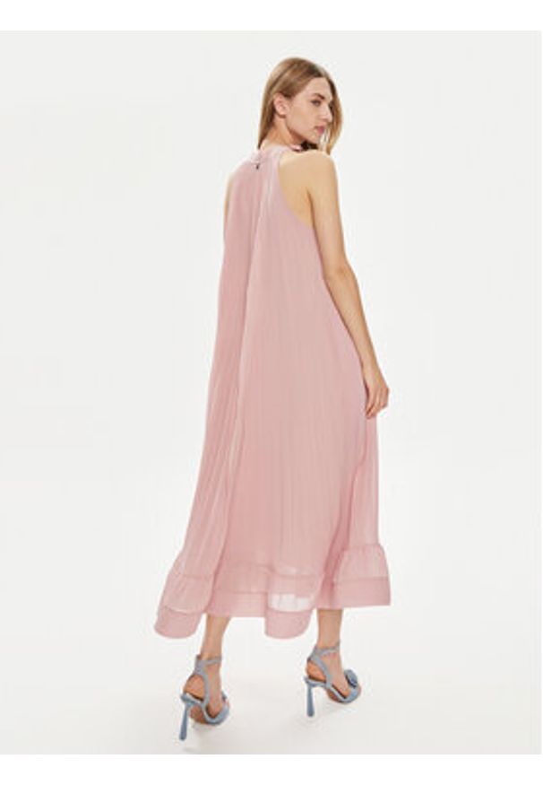 Dixie Sukienka codzienna A319J032A Różowy Regular Fit. Okazja: na co dzień. Kolor: różowy. Materiał: syntetyk. Typ sukienki: proste. Styl: casual