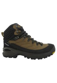 Buty trekkingowe męskie Grisport Marrone Scuro Nabuk. Wysokość cholewki: za kostkę. Zapięcie: sznurówki. Kolor: brązowy. Materiał: skóra, materiał, tkanina, guma, syntetyk. Szerokość cholewki: normalna. Sport: turystyka piesza