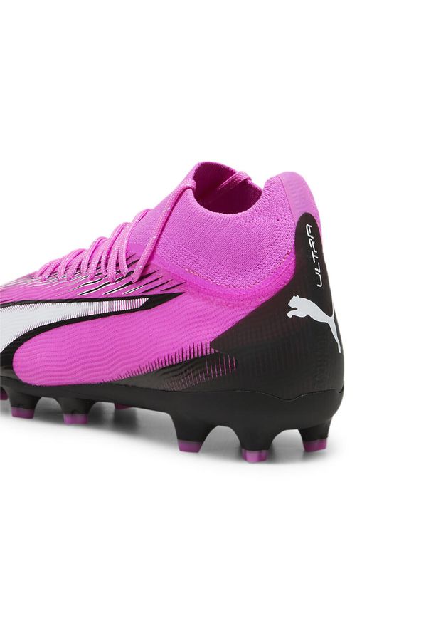Buty piłkarskie dla dzieci Puma Ultra Pro Fg ag. Kolor: czarny, wielokolorowy, biały. Materiał: syntetyk, materiał. Szerokość cholewki: normalna. Sport: piłka nożna