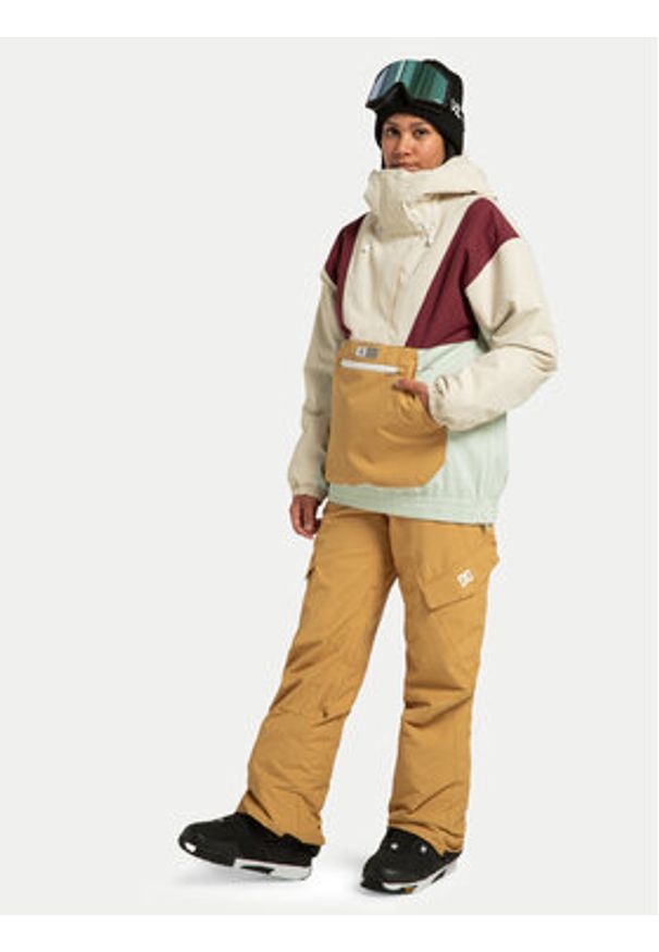 DC Shoes Spodnie snowboardowe Nonchalant ADJTP03023 Żółty Regular Fit. Kolor: żółty. Materiał: syntetyk. Sport: snowboard