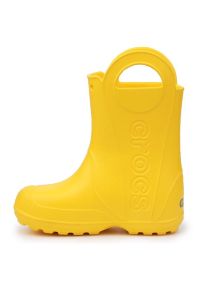 Buty Crocs Handle It Rain Boot Jr 12803-730 żółte. Kolor: żółty. Materiał: materiał #7