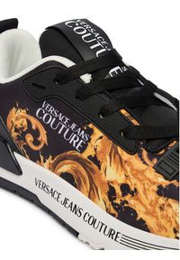 Versace Jeans Couture Sneakersy 80VA3SAA ZSE00 Czarny. Kolor: czarny. Materiał: materiał #6