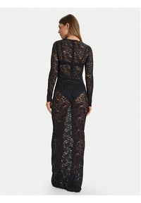 Guess Sukienka wieczorowa O5BK01 K1820 Czarny Slim Fit. Kolor: czarny. Materiał: syntetyk. Styl: wizytowy #4