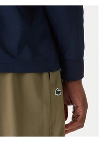 Lacoste Polo DH2615 Granatowy Regular Fit. Typ kołnierza: polo. Kolor: niebieski. Materiał: syntetyk #3