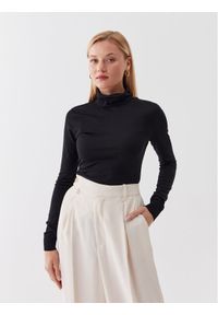 Calvin Klein Bluzka K20K205731 Czarny Slim Fit. Kolor: czarny. Materiał: bawełna #1
