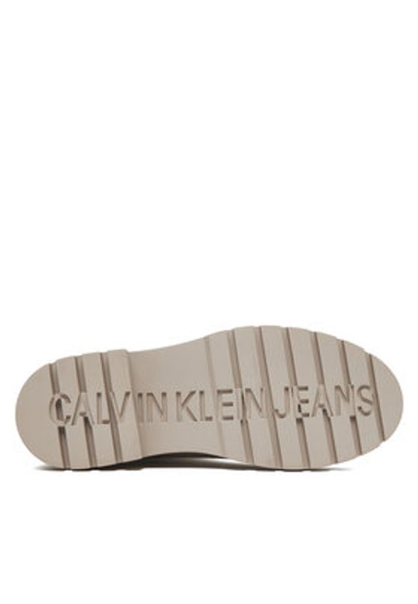 Calvin Klein Jeans Kalosze YW0YW02004 Bordowy. Kolor: czerwony. Materiał: guma