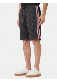 Guess Szorty sportowe Z6GD12 K3220 Czarny Regular Fit. Kolor: czarny. Materiał: syntetyk. Styl: sportowy #1