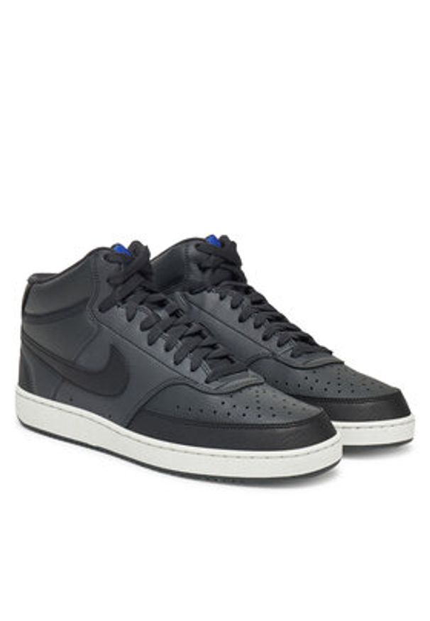 Nike Sneakersy Court Vision Mid Nn DN3577 005 Czarny. Kolor: czarny. Materiał: skóra. Model: Nike Court