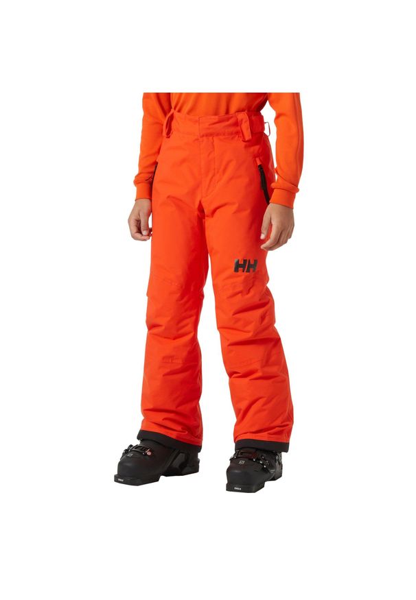 Dziecięce spodnie narciarskie Helly Hansen Legendary. Kolor: czerwony. Sezon: zima. Sport: narciarstwo
