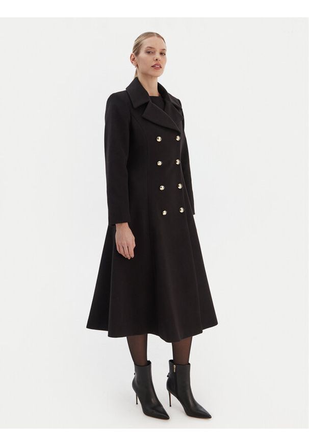 Rinascimento Płaszcz przejściowy CFC0126730003 Czarny Regular Fit. Kolor: czarny. Materiał: syntetyk