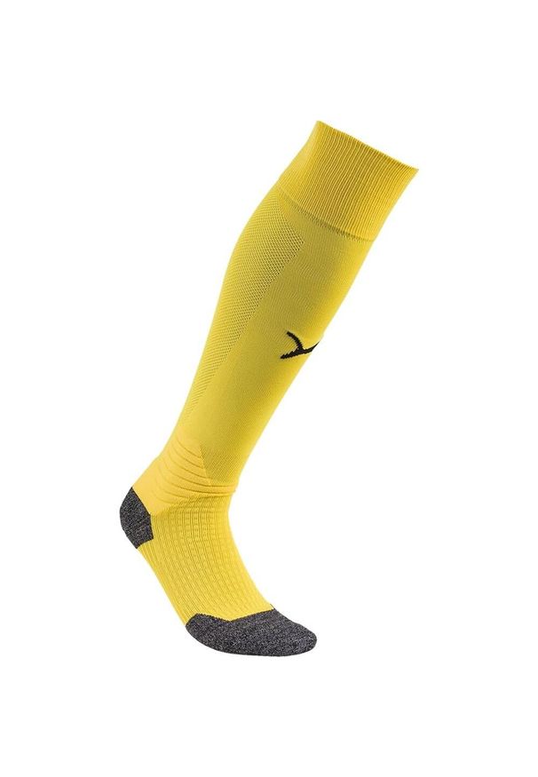 Puma - Skarpety Piłkarskie Unisex Dla Dorosłych Liga Core. Kolor: żółty. Sport: piłka nożna