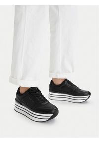 Nine West Sneakersy CEO-AW25-3C201 Czarny. Kolor: czarny. Materiał: materiał #1