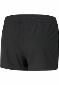 Puma - Damskie szorty treningowe Performance Woven 3" PUMA Black. Kolor: czarny. Sport: fitness